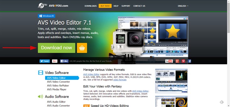 Download AVS Video Editor